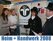 Heim + Handwerk: Deutschlands größte Erlebnismesse rund um Bauen, Einrichten, Wohnen Münchens größte Shopping Mall vom 29.11.-07.12.2008 (Foto: MartiN Schmitz)